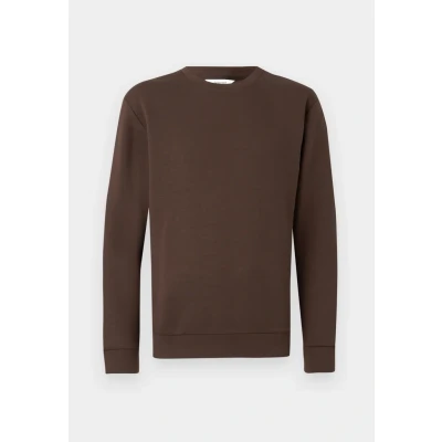 Abbildung von Selected Homme Slhemanuel SOFT CREW NECK Sweatshirt, Herren, Größe: Large, Demitasse