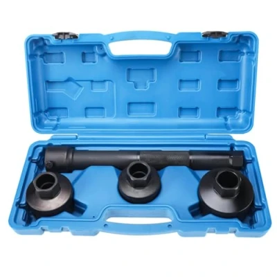 Abbildung von BOOMSTART Spurstangengelenk Werkzeug, 30 35 40 45mm Innere Spurstangen Kugelgelenk Abzieher Axialgelenk Schlüssel Abzieher, 4 Stück Set