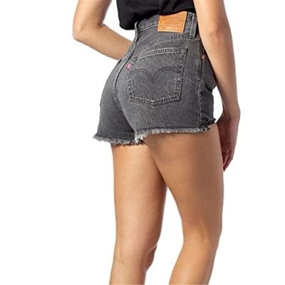 Abbildung von Levi&#039;s Damen 501 Original Shorts Denim Eat Your Words (Schwarz) 30