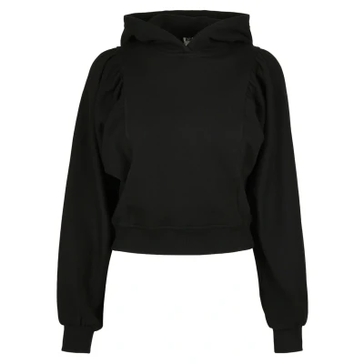 Abbildung von Urban Classics Kapuzenpullover, Damen, Größe: Large, Black