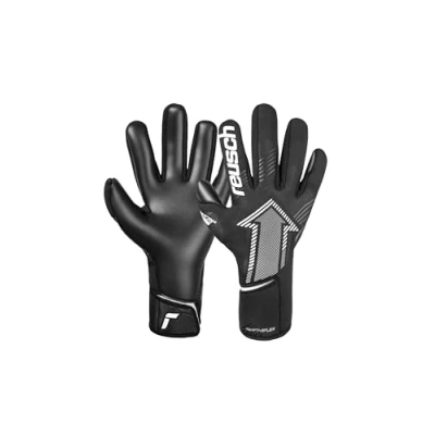 Abbildung von Reusch Fastgrip Infinity griffige und atmungsaktive Torwarthandschuhe Fußballhandschuhe für Erwachsene Männer Frauen perfekt geeignet Kunstrasen