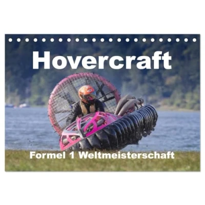 Abbildung von Hovercraft Formel 1 Weltmeisterschaft (Tischkalender 2025 DIN A5 quer), CALVENDO Monatskalender
