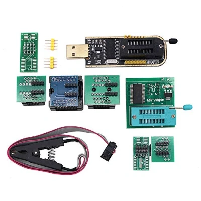 Abbildung von Fasizi Programmer Ch341 + SOP8 auf DIP8 1,8 V Adapter Sockel Clip