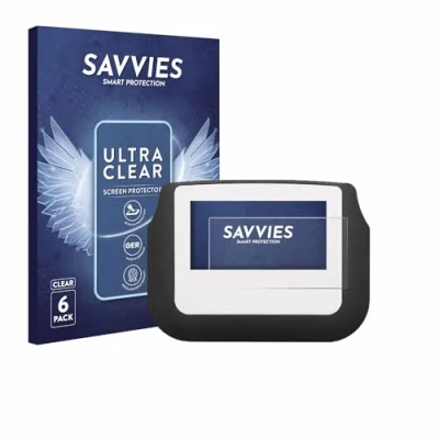 Abbildung von Savvies 6 Stück Schutzfolie für Signotec Signature Pad Sigma Displayschutz Folie Ultra Transparent