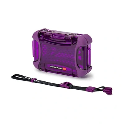 Abbildung von Nanuk 320 Nano Serie Wasserdichtes Medium Hartschalenkoffer für Handys, Kameras und Elektronik Lila