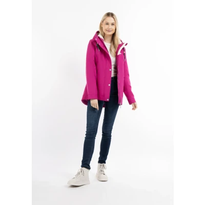 Abbildung von Schmuddelwedda Damen Winterjacke aus recyceltem Polyester XS / Fuchsia Pink 100%