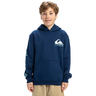 Abbildung von Quiksilver Omni Logo Hoodie Pullover aus Fleece Kind