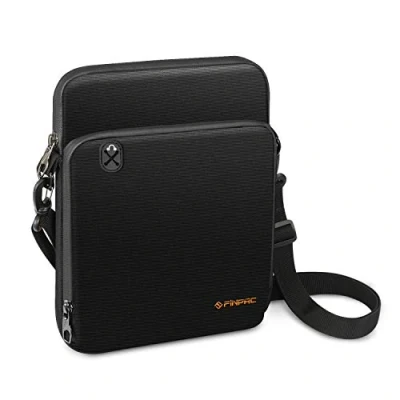Abbildung von FINPAC Tasche Hülle für 11 Zoll iPad Pro M4 2024, 11&quot; Air M2 10,9&quot; 2022 &amp; 5/4, 18, Samsung Tab A9+ 11&quot;/ A8 10,5&quot;, Tablet Schultertasche mit Zubehör Organizer