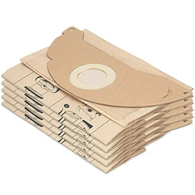 Abbildung von McFilter Staubsaugerbeutel (20 Stück) geeignet für Kärcher 6.904 322.0 Staubsauger, passend MV2 WD2 A2003 A2004 WD2.200 WD2.210 WD2.240 WD2.250 und weitere Modelle, 20 St., Hohe Reißfestigkeit, Formstabile Deckscheibe, 2 lagig