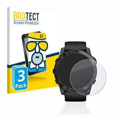 Abbildung von BROTECT Entspiegelungs Schutzglas für Garmin Epix Pro (Gen 2) (51 mm) (3 Stück) Schutz Folie Panzerfolie Glas Matt [Kratzfest 9H, Anti Reflex]