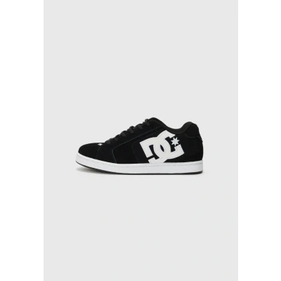 Abbildung von DC Shoes NET Sneaker low, Größe: 43, Black/white Leder/synthetik