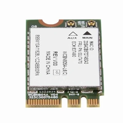 Abbildung von ASHATA Dual Band Wireless WiFi Karte, 2,4 GHz + 5 PCI e Karte Adapter,433 Mbit/s Drahtlos WLAN/802.11 AC für /Dell/Asus/Toshiba/Hasee usw.