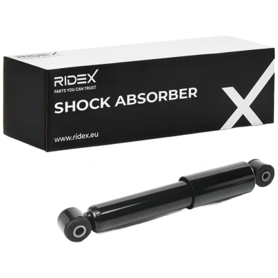 Abbildung von RIDEX 854S18902 Stoßdämpfer Öldruck Zweirohr Teleskop oben Auge, unten Auge FIAT: Punto I Schrägheck, Cabrio, LANCIA: Y