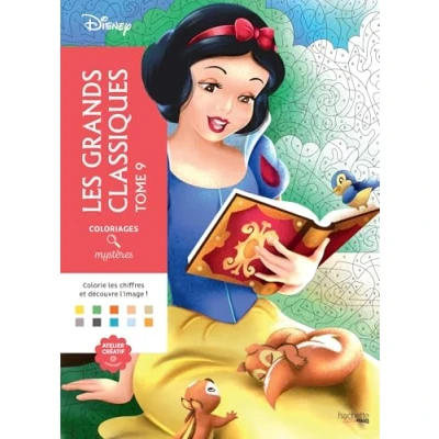 Abbildung von Coloriages mystères Disney Les Grands classiques Tome 9