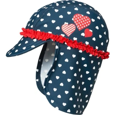Abbildung von Playshoes Badekappe Kopfbedeckung Unisex Kinder,Herzchen,53