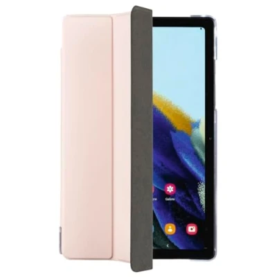 Abbildung von Hama Hülle für Samsung Galaxy Tab A8 10.5&quot; (aufklappbares Case Tablet 10,5 Zoll/26,4 cm A 8, Schutzhülle mit Standfunktion, transparente Rückseite, magnetisches Cover) rosa