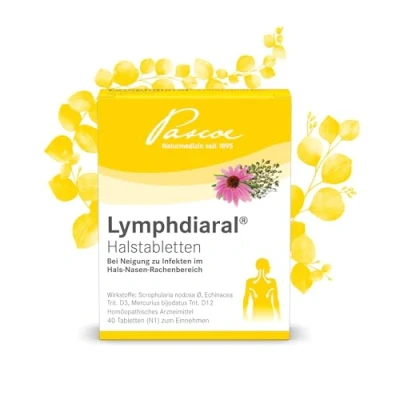 Abbildung von Lymphdiaral Halstabletten 40 St