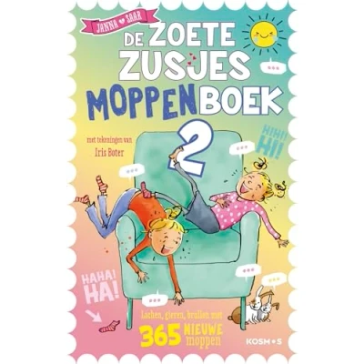 Abbildung von De Zoete Zusjes moppenboek: Elke dag lachen, gieren, brullen met 365 nieuwe leukste moppen