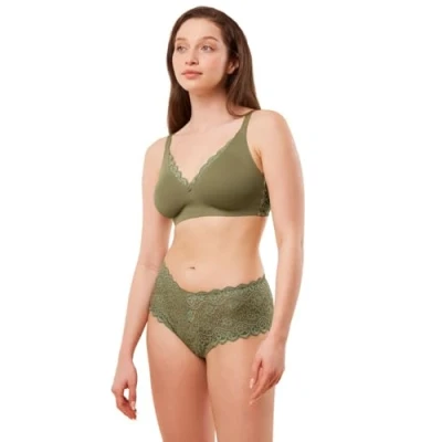 Abbildung von Triumph Damen Amourette N01 Bra, Martini Olive, 95C