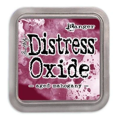 Abbildung von Ranger Tim Holtz Distress Oxide Ink pad Aged Mahogany, Holz, Braun, 7.5 x 1.9 cm