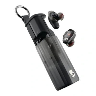 Abbildung von Skullcandy Method 360 ANC Wireless Ohrhörer, Sound by Bose, Bluetooth Kopfhörer, Premium Noise Cancelling, bis zu 40 Stunden Akkulaufzeit, schweiß und wasserresistent mit Mikrofon Schwarz