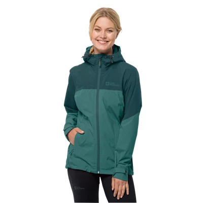 Abbildung von Jack Wolfskin Weiltal 2L W Outdoorjacke, Damen, Größe: Small, Petrol