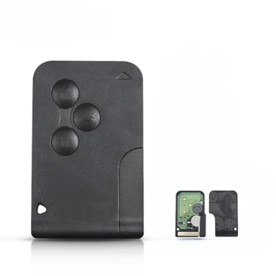 Abbildung von Fernbedienung Schlüsselkarte Autoschlüssel Tasten gehäuse für Renault Megane 2 3 II Scenic Grand 2003 2004 2005 2006 2007 2008 433Mhz PCF7947 Chip ID46