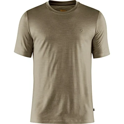 Abbildung von FJALLRAVEN Herren Abisko Wool Ss M Unterhemd, Olivgrün hell, S