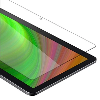 Abbildung von Cadorabo Tablet Panzer Schutz Glas für Lenovo Tab P10 (10.1 Zoll) Schutzfolie in Ultra Klar Hüllen freundlich Gehärtetes (Tempered) Dipslayschutz Folie 9H Härte Anti Kratzer
