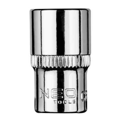 Abbildung von NEO TOOLS 08 450 Steckschlüsseleinsatz 1/4 10 mm Chrom Vanadium Stahl Sechskant