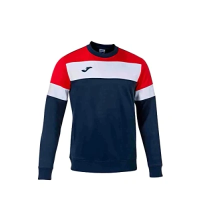 Abbildung von Joma Crew IV Sweatshirt, Herren M Marineblau/Rot