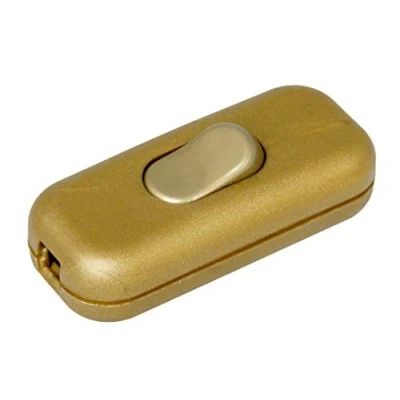 Abbildung von Kopp Schnurzwischenschalter, 1 polig, 250 V, 6 A, gold, 191307089
