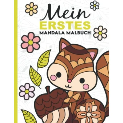 Abbildung von Mein erstes Mandala Malbuch: 50 wunderschöne Tier Mandalas für Kinder ab 3 Jahren zum Ausmalen und Entspannen.
