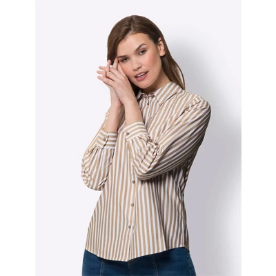 Abbildung von heine Klassische Bluse Streifenbluse