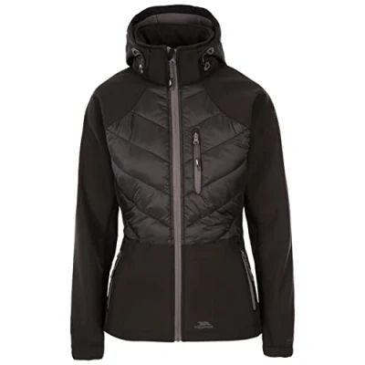 Abbildung von Trespass Damen Elvira Female Tp75 Softshelljacke, Schwarz, S EU