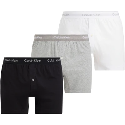 Abbildung von Calvin Klein Underwear Classics 3 PACK Boxershorts, Herren, Größe: XXL, Black/grey heather/white