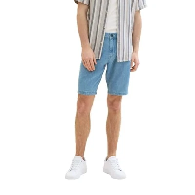 Abbildung von TOM Tailor Jeans Shorts, Herren, Größe: 40, Clean light stone blue denim