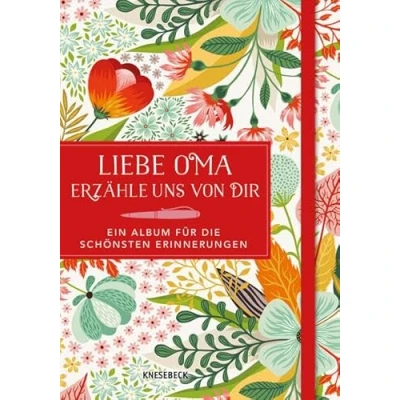 Abbildung von Liebe Oma, erzähle uns von dir ein Album für die schönsten Erinnerungen