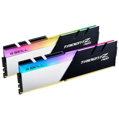 Abbildung von G.SKILL Trident Z Neo 64GB Kit (2x32GB) DDR4 3600 CL16 DIMM Gaming Arbeitsspeicher