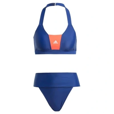 Abbildung von adidas Sportswear Colorblock SET Bikini Dark blue bright red, Damen, Größe: Large, red