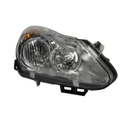 Abbildung von VALEO 043376 Scheinwerfer rechts H7, H1, W5W, PY21W Halogen transparent mit Abblendlicht für Rechtsverkehr ORIGINAL TEIL Stellmotor LWR