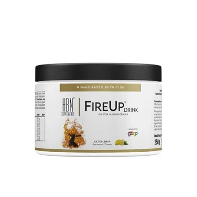 Abbildung von HBN Supplements FireUp Drink Ice Tea Lemon 250 g