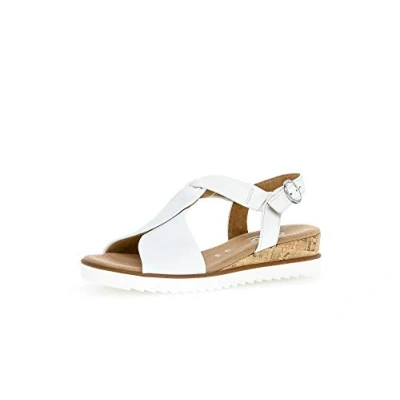 Abbildung von Gabor Comfort Keilsandalette, Damen, Größe: 41, Weiß Schuhe