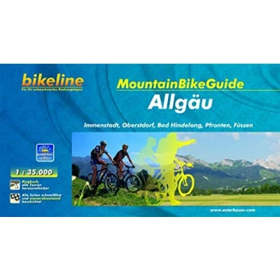 Abbildung von bikeline MountainbikeGuide Allgäu: Immenstadt, Oberstdorf, Bad Hindelang, Pfronten, Füssen, 750 km, 1:35.000, wetterfest/reißfest, GPS Tracks Download