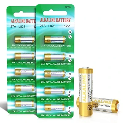 Abbildung von 27A 12V Alkaline Batterien V27A LR27A MN27 L828 A27 Batterie 10 Stück 【3 Jahre Garantie】