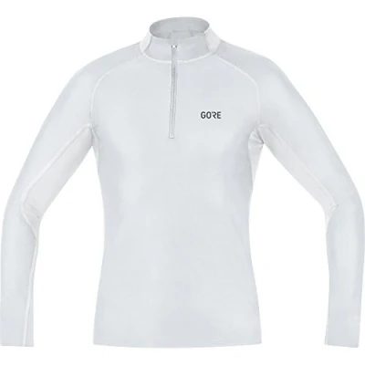 Abbildung von GOREWEAR M GORE® WINDSTOPPER® Base Layer Thermo Stehkragenshirt, Light Grey/White,