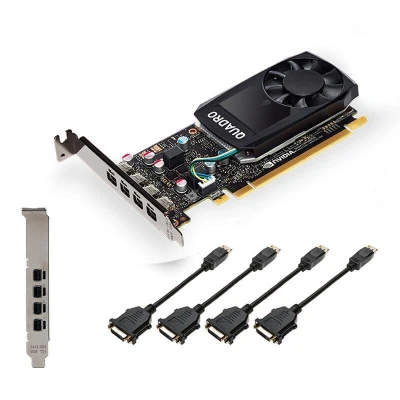 Abbildung von PNY Quadro P1000 DVI V2 4GB GDDR5 4x mini DP VCQP1000DVIV2 PB Retail