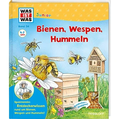 Abbildung von WAS IST Junior Band 34 Bienen, Wespen, Hummeln