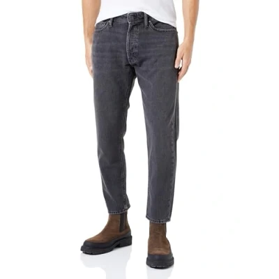 Abbildung von JACK &amp; JONES Herren Jjifrank Jjoriginal Cropped Sbd 511 Jeans, Black Denim, 34W / 32L EU