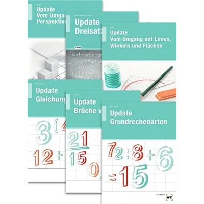 Abbildung von Paketangebot 6 auf einen Streich: Grundrechenarten, Bruchrechnen, Dreisatz, Gleichungen und 2x Geometrie